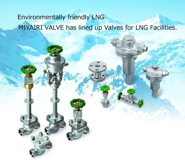 Valves fot LNG